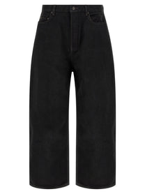 Balenciaga Incurvati Morbidi Jeans Black