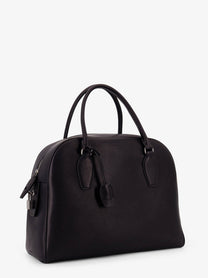 The Row Women's India Leather Handbag Black