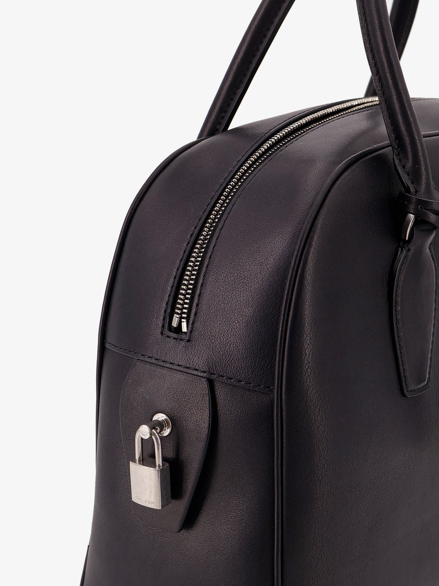 The Row Women's India Leather Handbag Black