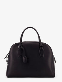 The Row Women's India Leather Handbag Black