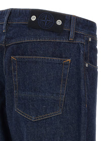 Stone Island Indigo Denim Jeans Blue