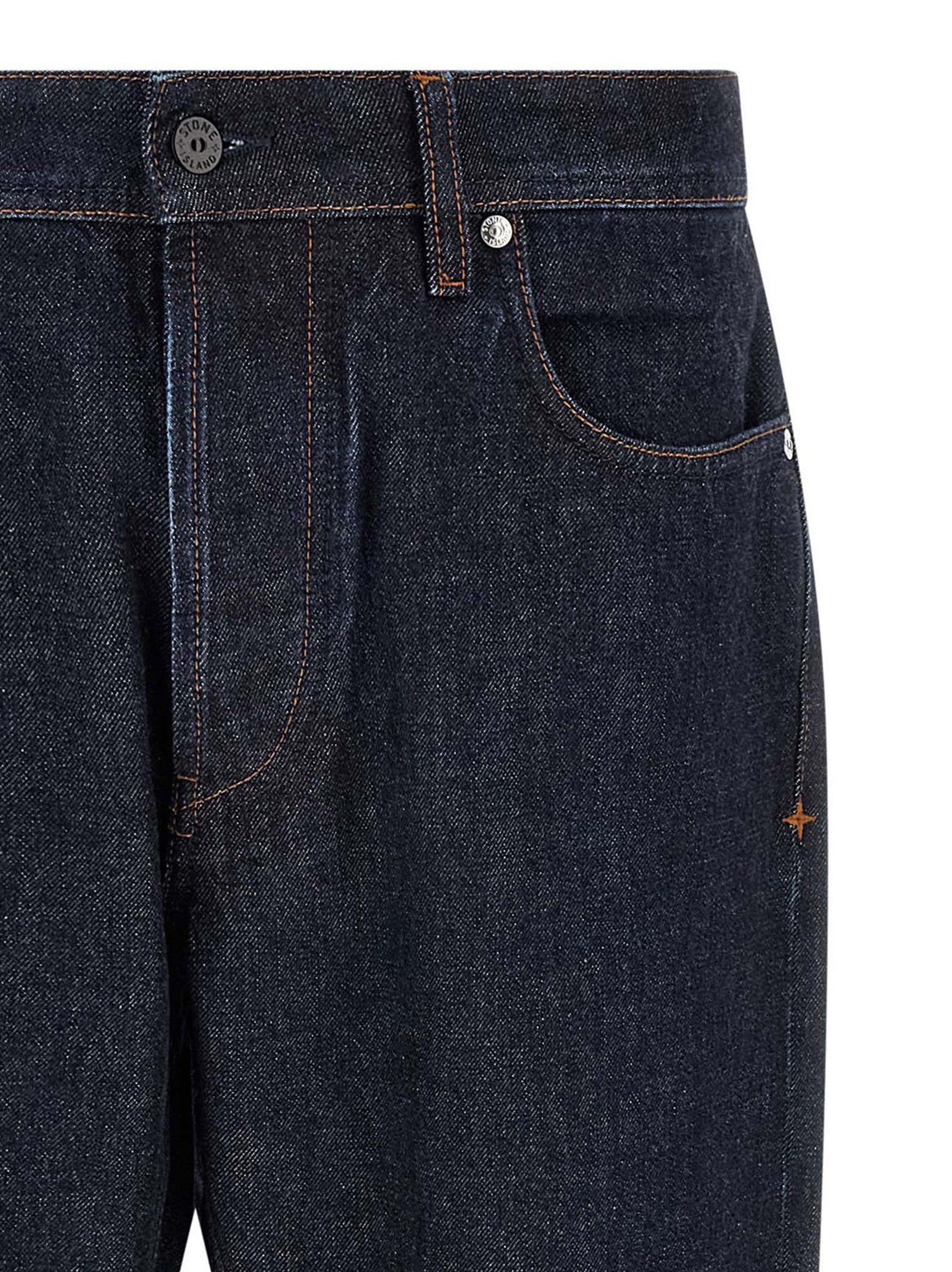Stone Island Indigo Denim Jeans Blue