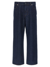 Stone Island Indigo Denim Jeans Blue
