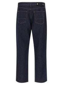 Stone Island Indigo Denim Rinsed Jeans Blue