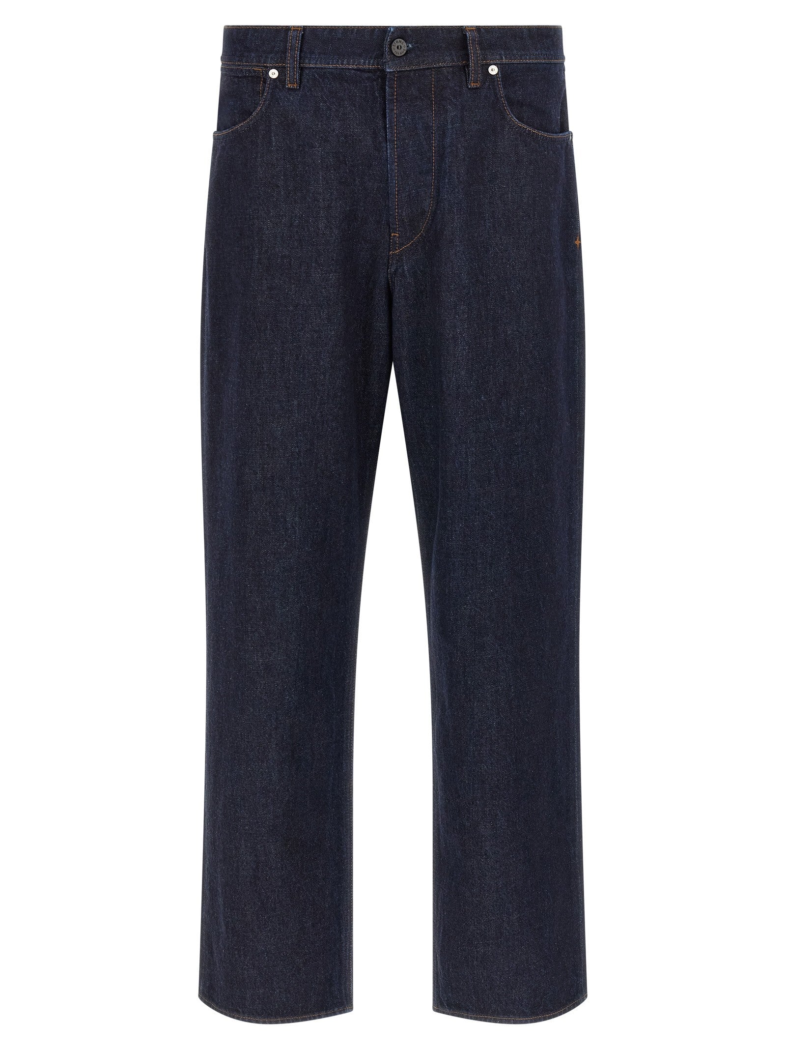 Stone Island Indigo Denim Rinsed Jeans Blue