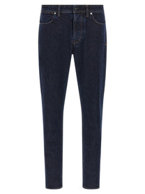 Stone Island Indigo Denim Rinsed Jeans Blue