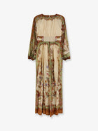 Zimmermann Women's Indra Cotton and Silk Dress White, view 2