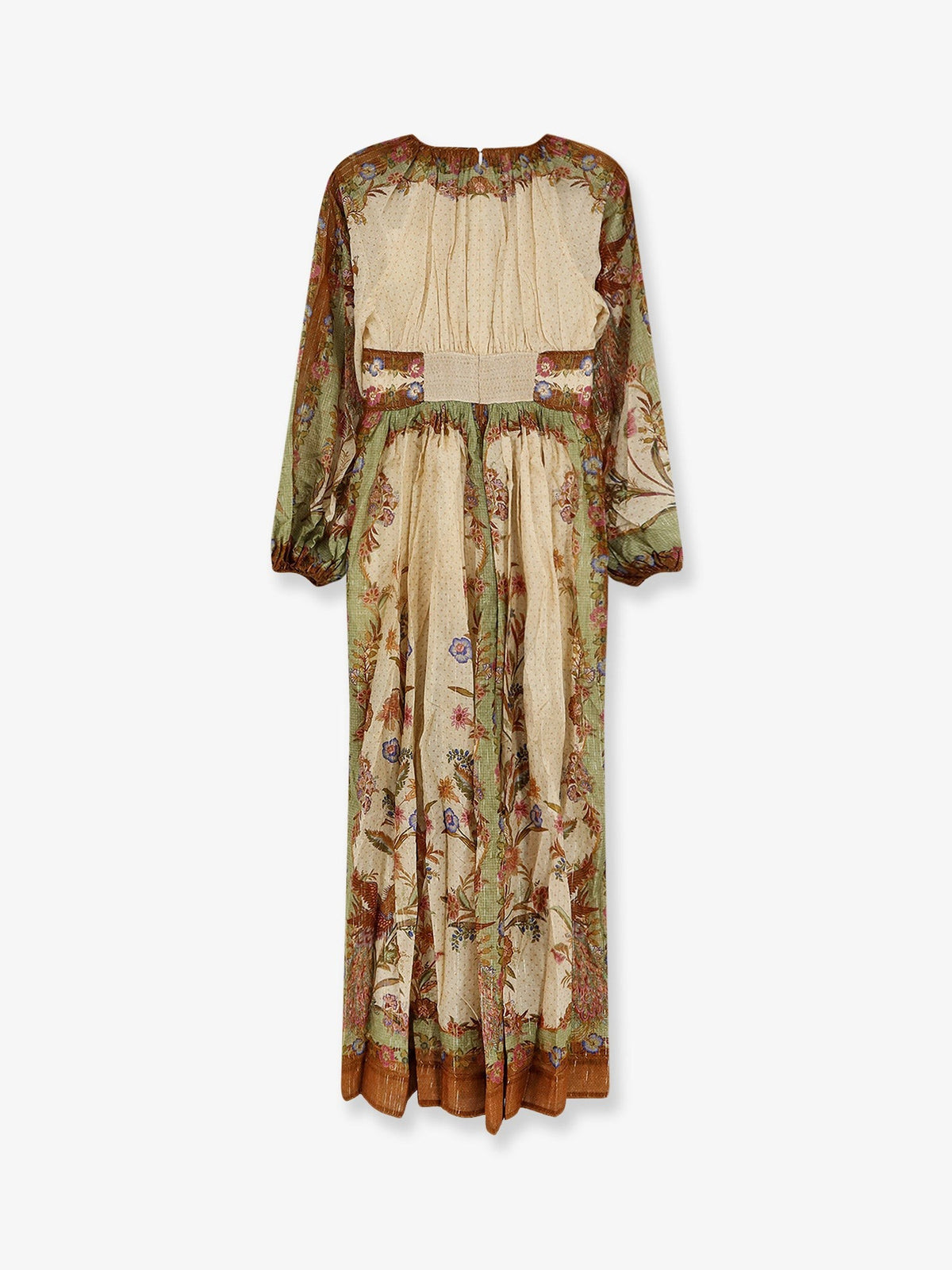 Zimmermann Women's Indra Cotton and Silk Dress White, view 2