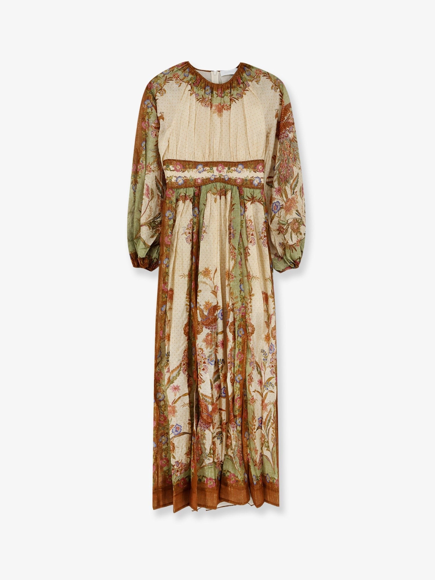 Zimmermann Women's Indra Cotton and Silk Dress White