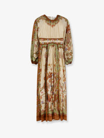 Zimmermann Women's Indra Cotton and Silk Dress White