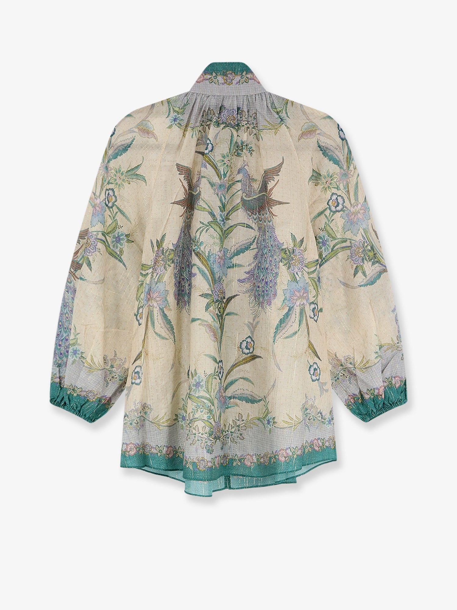 Zimmermann Women's Indra Cotton and Silk Shirt White