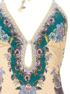 Zimmermann Indra One Piece Swimsuit Gold, view 3