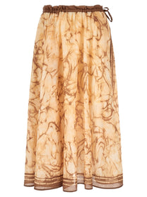 Zimmermann Indra Skirt Beige