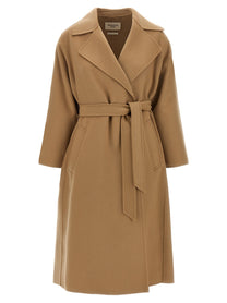 Weekend Max Mara Industrious Dressing Gown Coat Beige