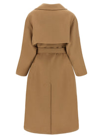 Weekend Max Mara Industrious Dressing Gown Coat Beige