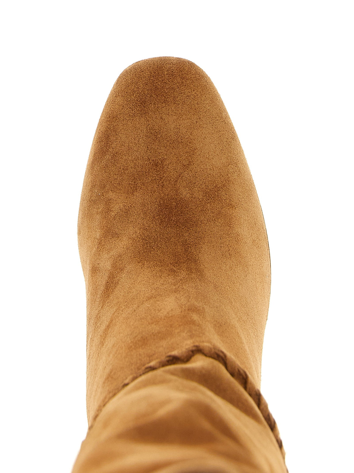 Aquazzura Indy Boots Beige, view 4