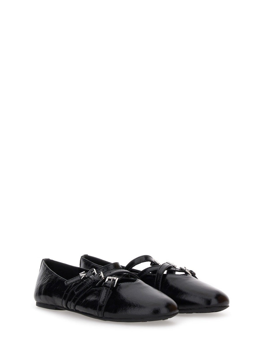 Michael Kors Women's Indy Flex Ballet Flats Black, view 2