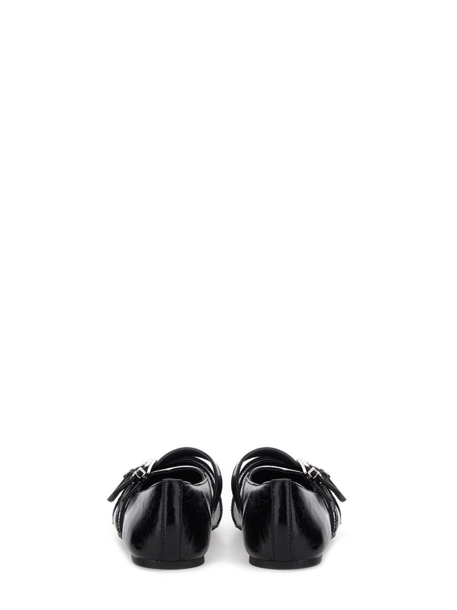 Michael Kors Women's Indy Flex Ballet Flats Black, view 3
