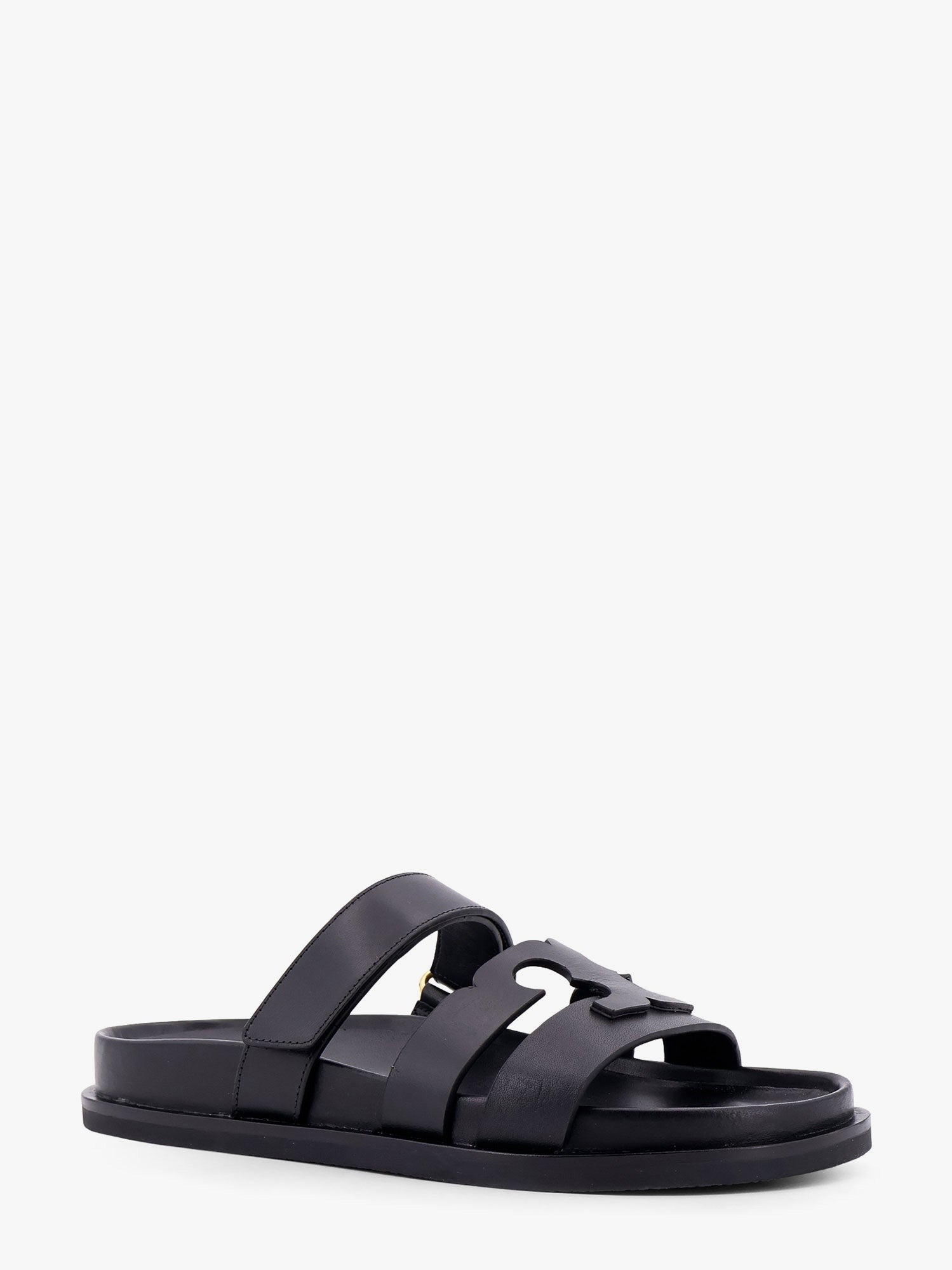 Tory Burch Women's Ines Leather Sandals Grey