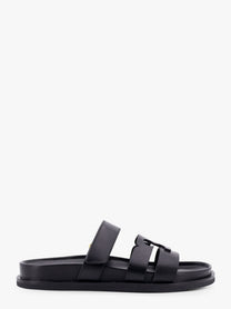 Tory Burch Women's Ines Leather Sandals Grey