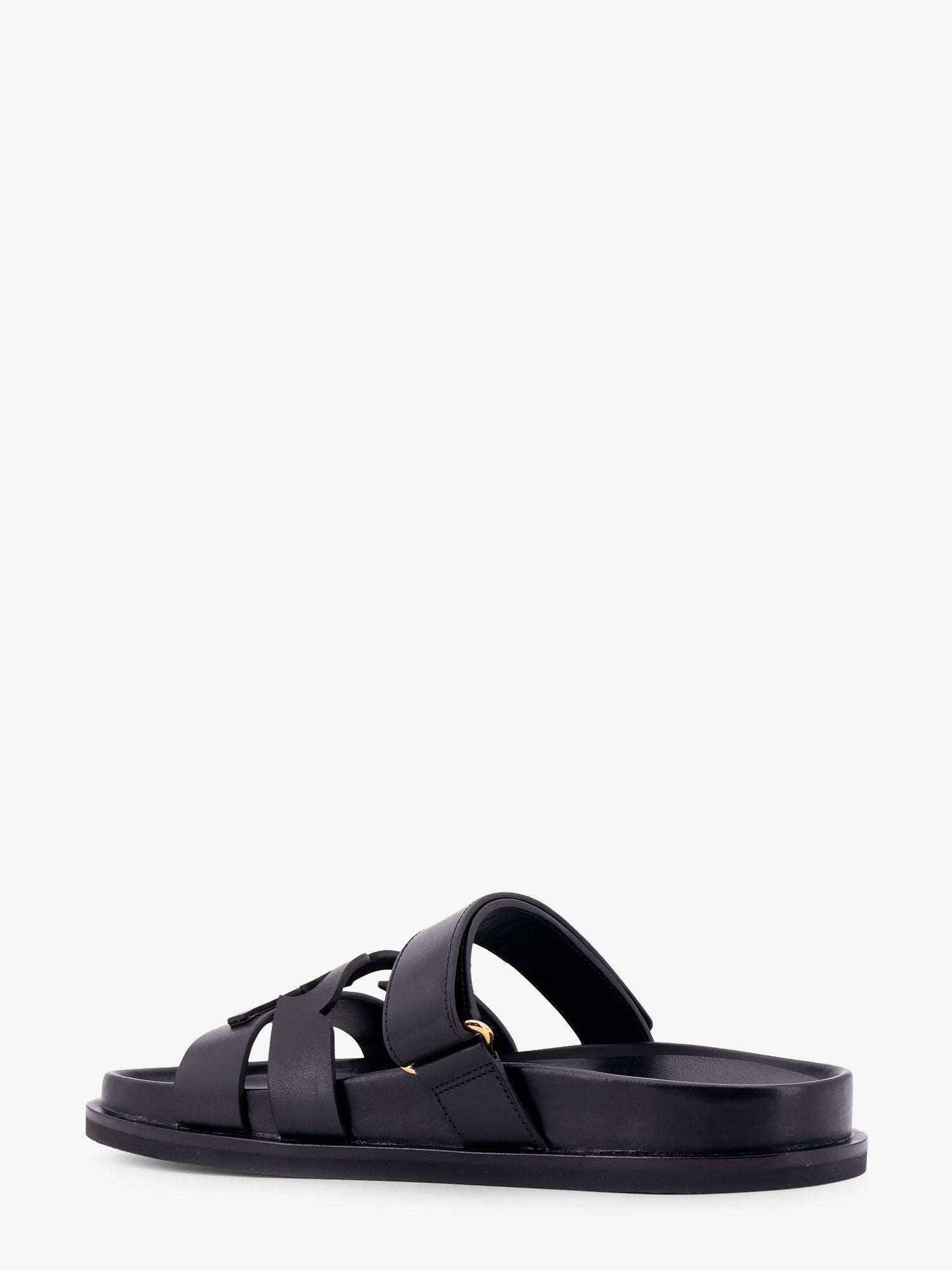 Tory Burch Women's Ines Leather Sandals Grey