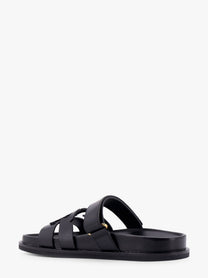 Tory Burch Women's Ines Leather Sandals Grey