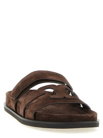 Tory Burch Ines Sandals Brown