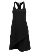 courrèges Infinty Pleats Line Dress Black