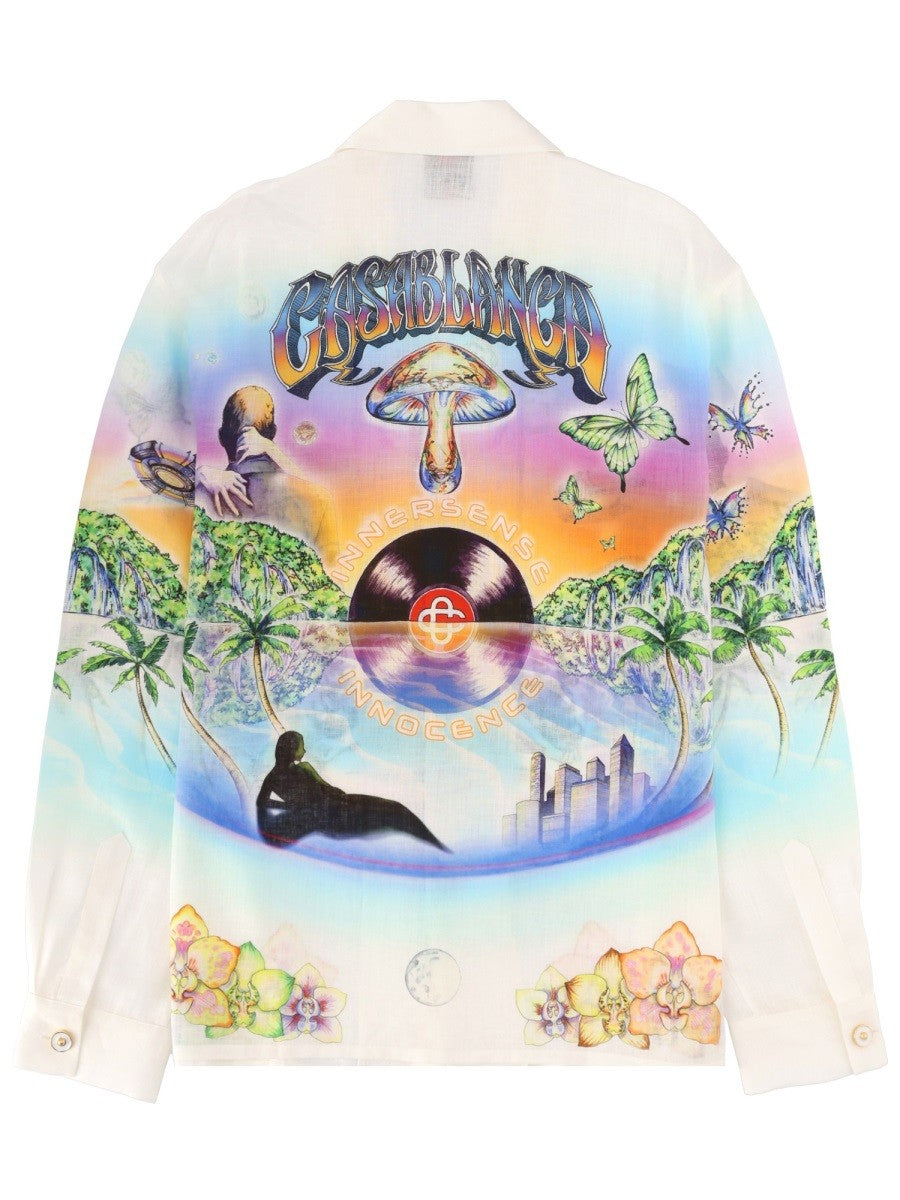 Casablanca Men's Innocence Shirt Multicolor