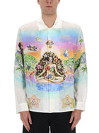 Casablanca Men's Innocence Shirt Multicolor, view 4
