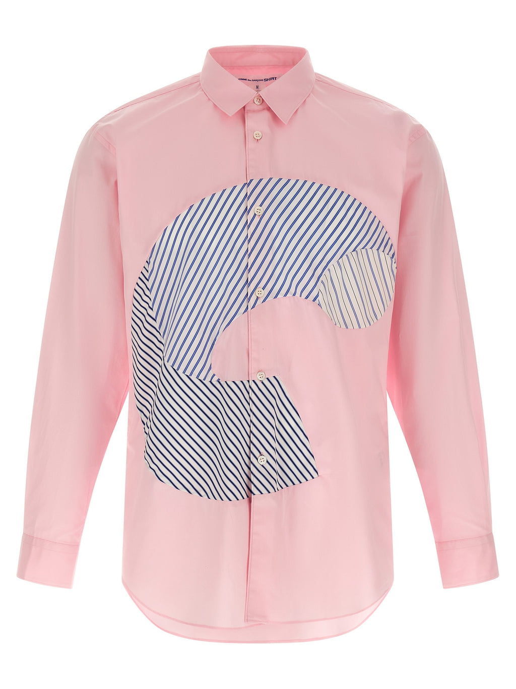 Comme Des Garcons Shirt Insert Shirt Blue