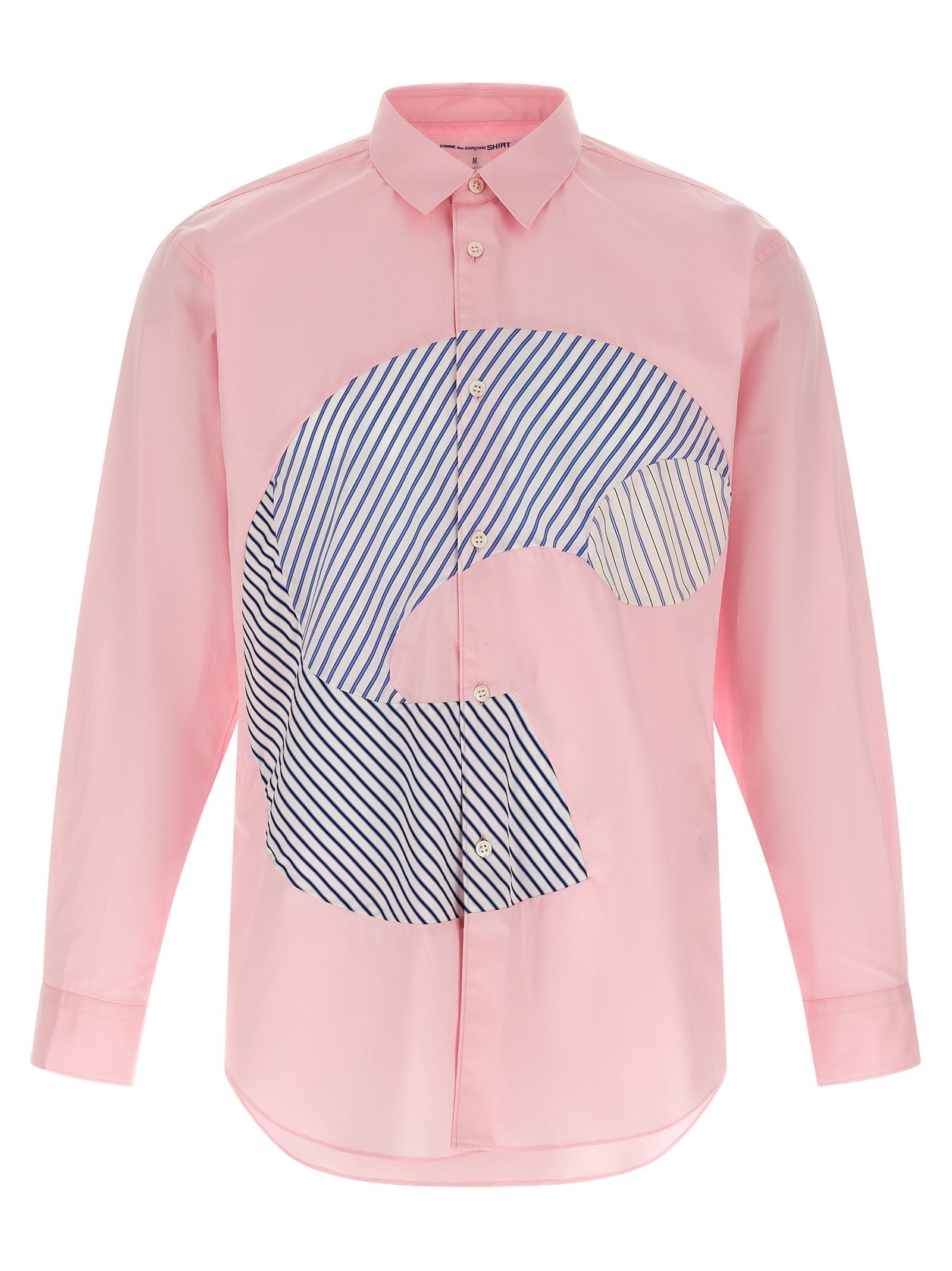 Comme Des Garcons Shirt Insert Shirt Blue
