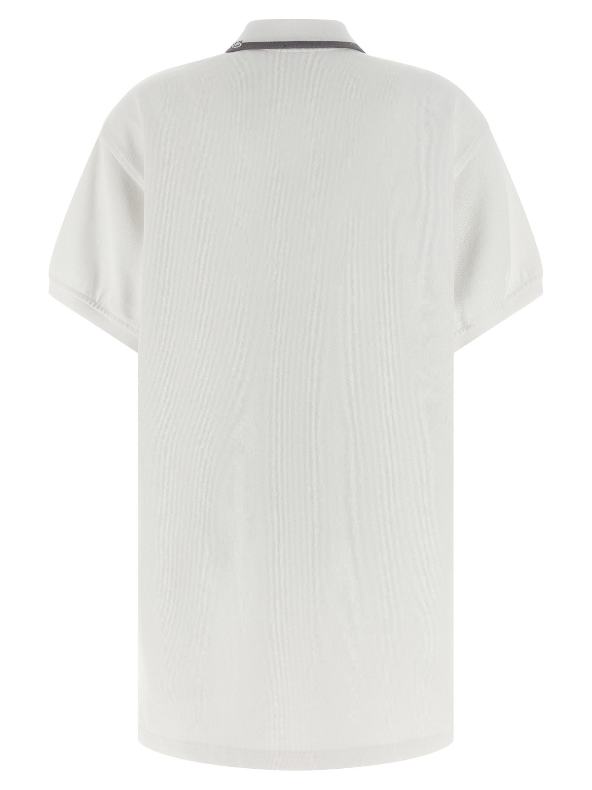 T By Alexander Wang Intarsia Collar Dress White