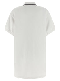 T By Alexander Wang Intarsia Collar Dress White