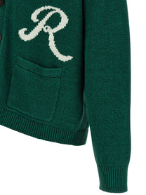 Polo Ralph Lauren Intarsia Cardigan Green