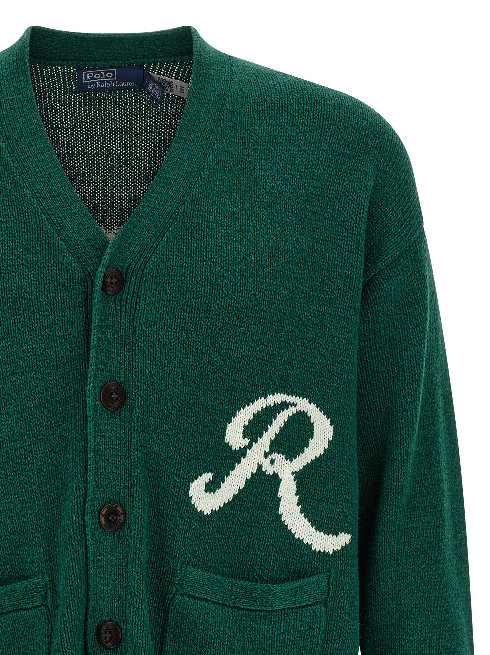 Polo Ralph Lauren Intarsia Cardigan Green