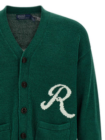 Polo Ralph Lauren Intarsia Cardigan Green