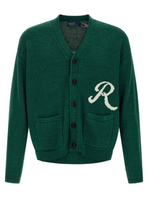 Polo Ralph Lauren Intarsia Cardigan Green