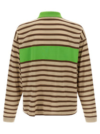 Versace Intarsia Polo Shirt Gold