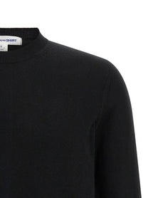 Comme Des Garcons Shirt Intarsia Sweater Black