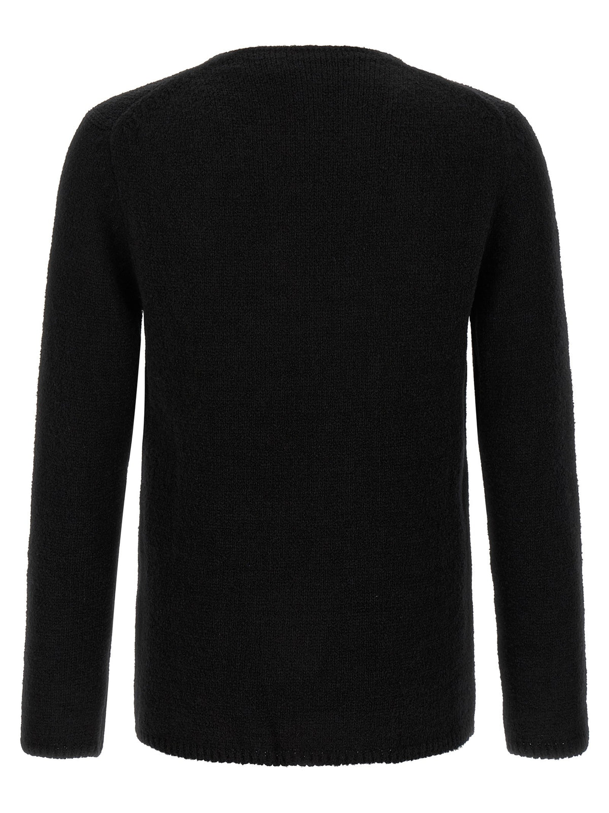 Comme Des Garcons Shirt Intarsia Sweater Black