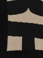 Comme Des Garcons Shirt Intarsia Sweater Black, view 4