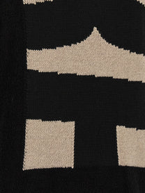 Comme Des Garcons Shirt Intarsia Sweater Black