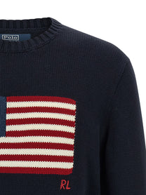 Polo Ralph Lauren Intarsia Sweater Blue