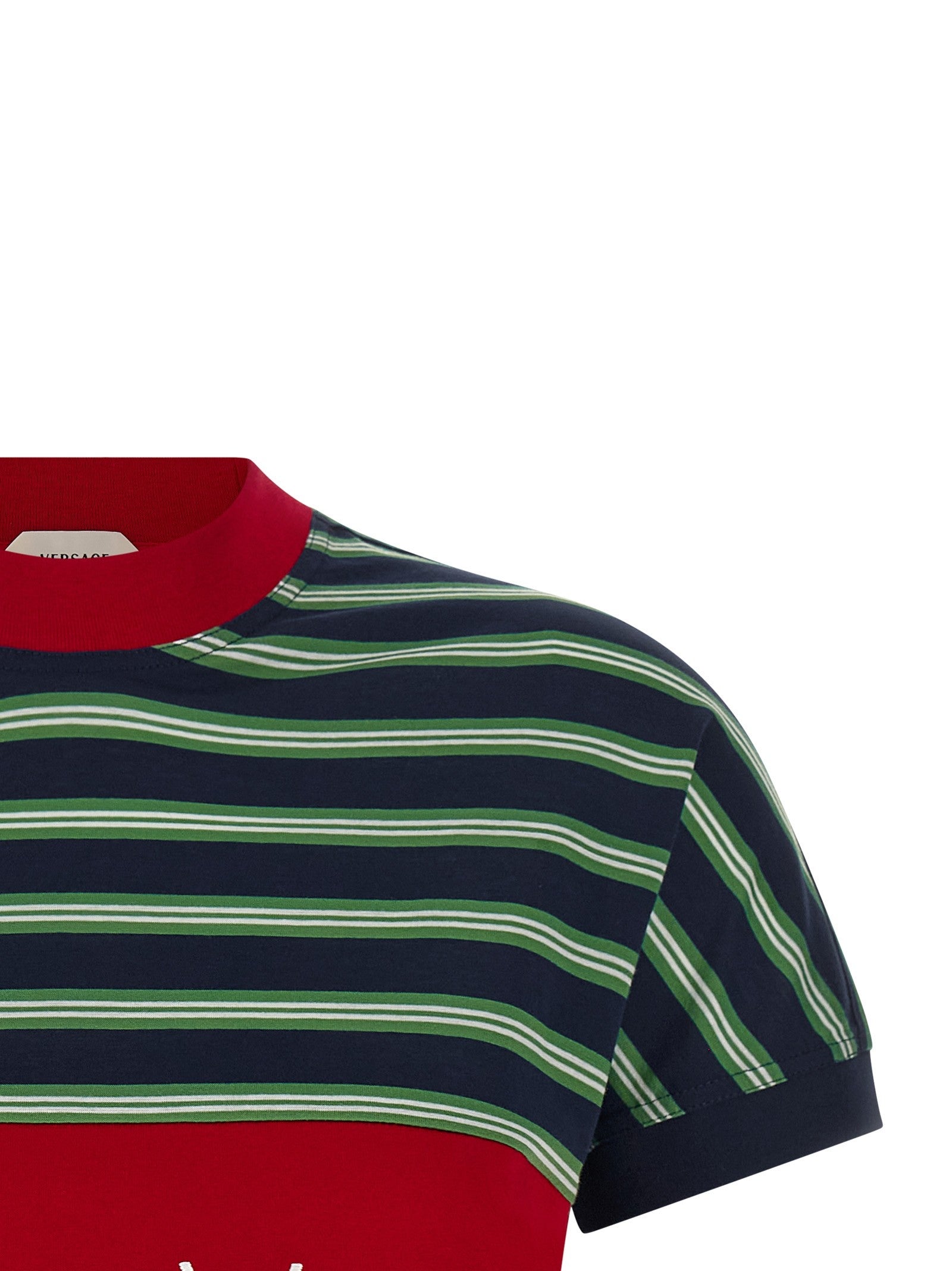 Versace Intarsia Shirt Gold