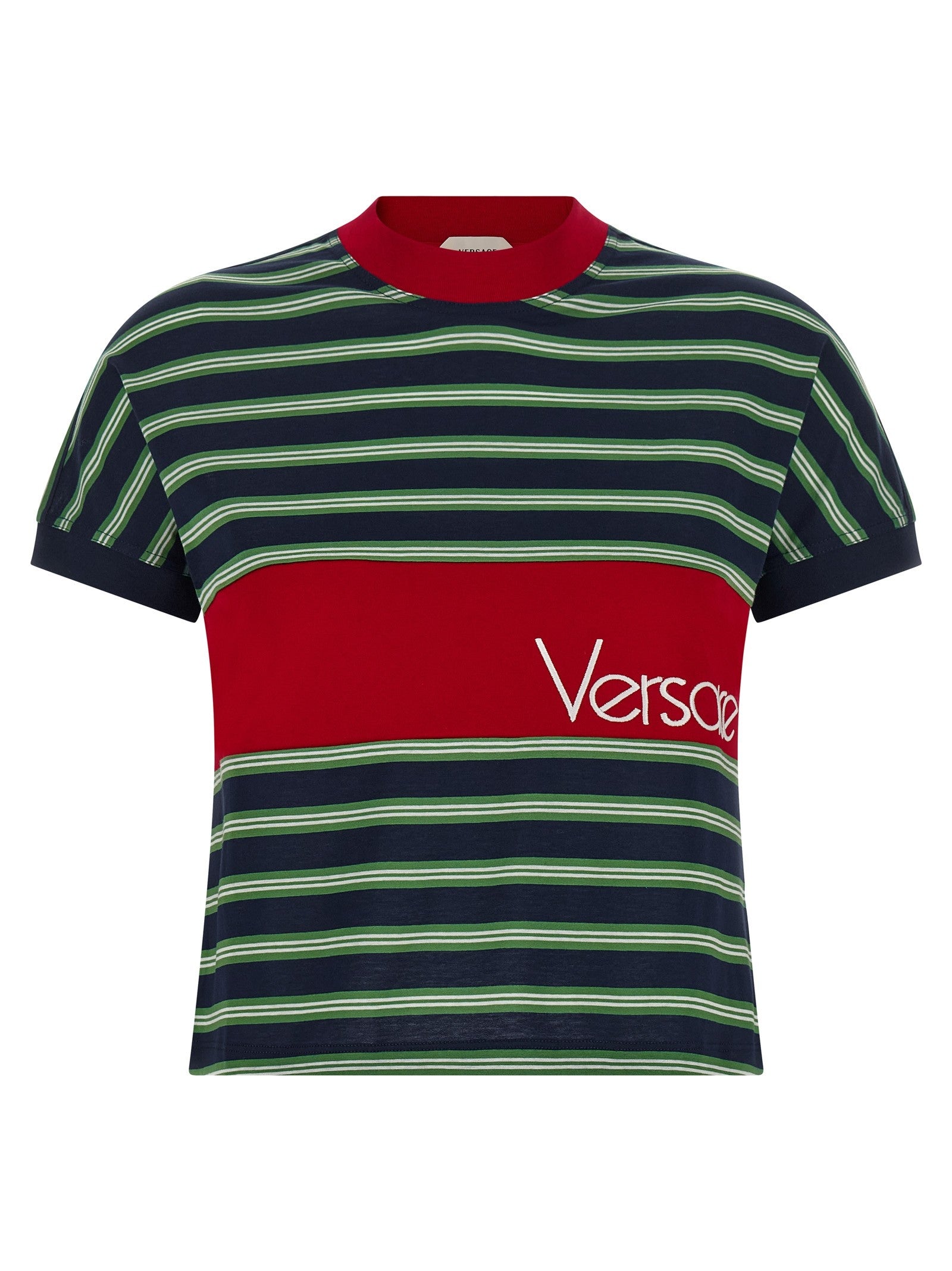 Versace Intarsia Shirt Gold