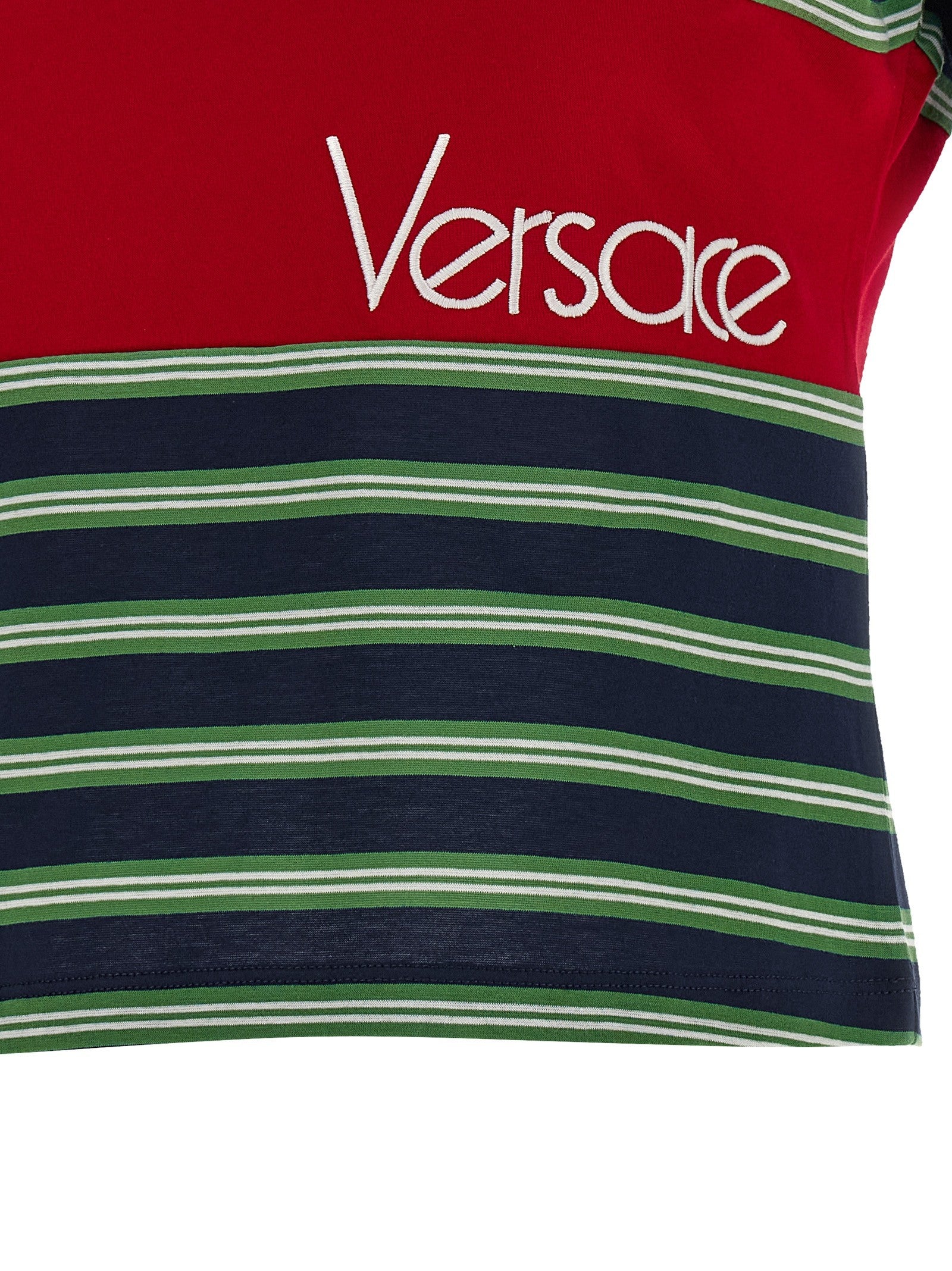 Versace Intarsia Shirt Gold