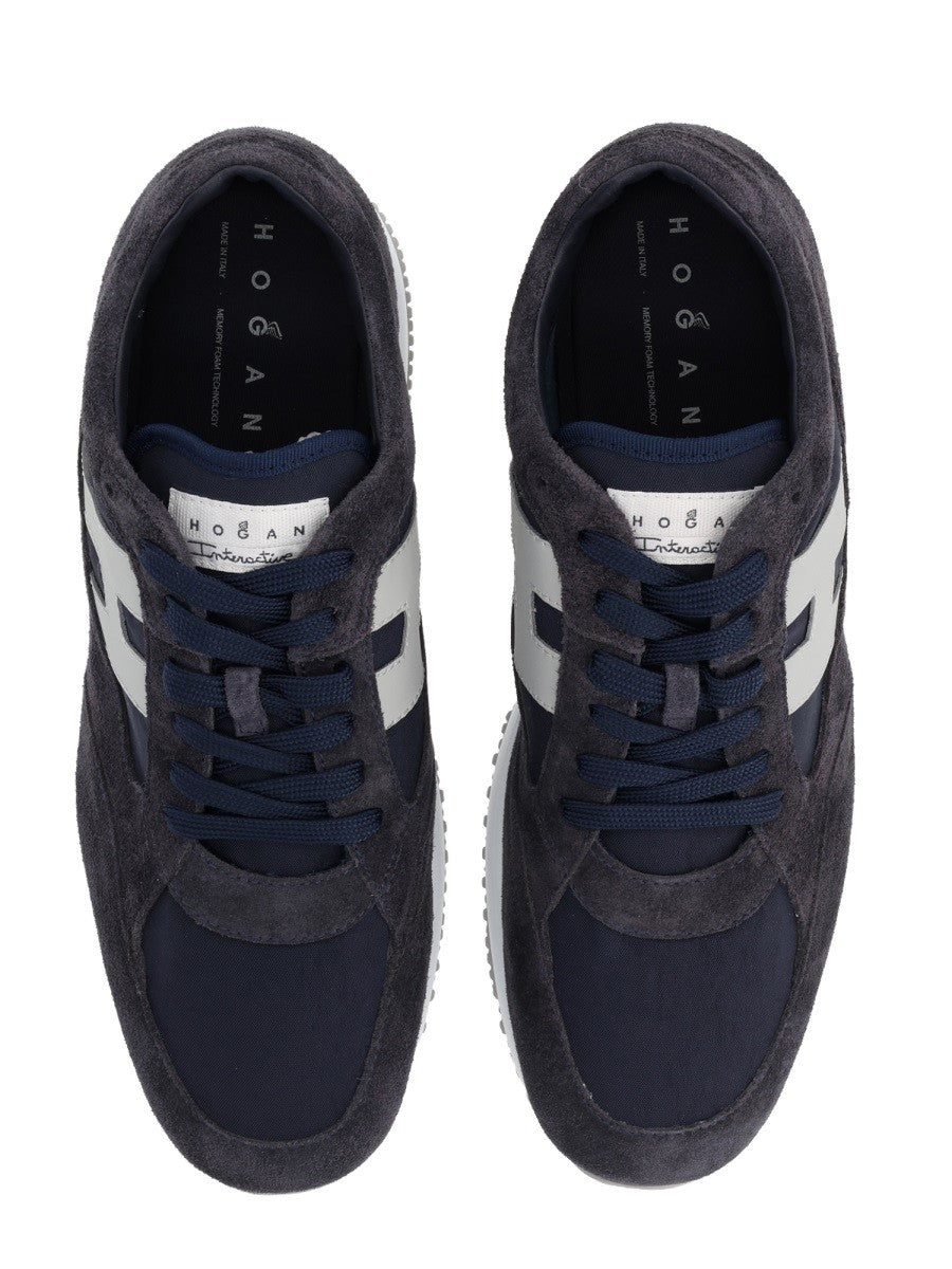 Hogan Men's Interactive Sneaker Blue