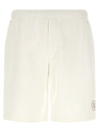 Brunello Cucinelli Interlock Cotton Bermuda Shorts White