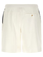 Brunello Cucinelli Interlock Cotton Bermuda Shorts White, view 2